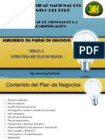 4 Estructura Del Plan de Negocios