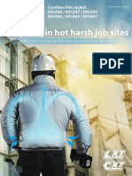 Stay Cool in Hot Harsh Job Sites: Effective Cooling Air Flow Produced by Two Fan Units