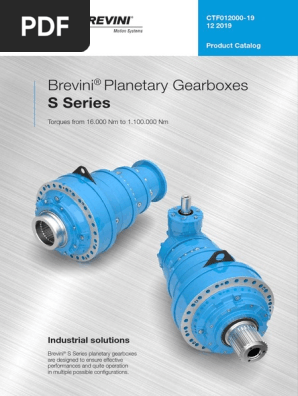 Brevini Catalogue Serie S | PDF