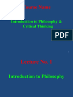 1 Lecture No. 1 RIZWAN (Fall 2019, Airport Campus)