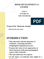 Textbook Development 11: Prepared By: Shahzada Alamgir