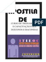 Curso para Diáconos e Diaconisas