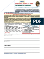 Profundizamos Sobre Cómo Tomar Decisiones Responsables: Área de Matemática - Semana 04 - Día 04