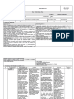 Formato Planificacion Anual Lengua Bachillerato Segundo