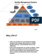 LPA - Layer Process Audit Guidelines