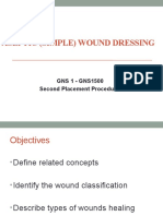 Aseptic (simple) Wound Dressing