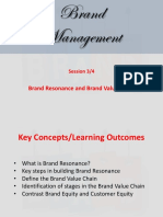 Brand Resonance and Brand Value Chain - Session 4