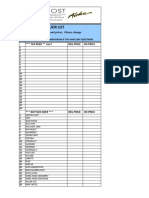 Sample Bar Inventory Template