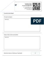 ISO 9001 - 2015 Corrective Action Report Template Checklist - SafetyCulture
