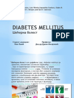 DIABETES MELLITUS, Dijabetes Secerna Bolest