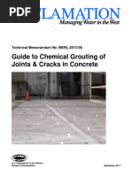 Guide To Chemical Grouting of Joints and Cracks in Concrete MERL-2013-58