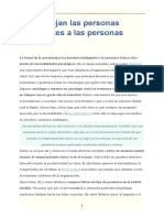 Mente Es Maravillosa 33 - Así Manejan Las Personas Inteligentes A Las Personas Tóxicas