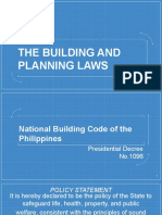 Building and Planning Laws Summary