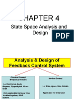 State Space Analysis and Design