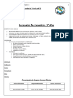 Cuadernillo Lenguajes Tecnológicos 1 - 2019 EESTN2 3defebrero