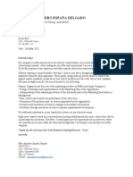 CURRICULUM VITAE y COVER LETTER