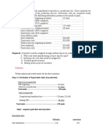 Solution: Required: If Arnold's Used The Weighted Average Method of Process Costing