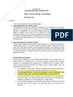 Cuestionario La Estrategia Del Océano Azul