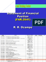 FAR.2641 - Statement of Financial Position