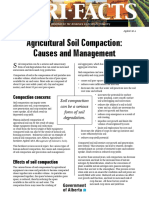 Agricultural Soil Compaction: Causes and Management