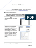 Inserting A Graphic Signature Into A PDF Document
