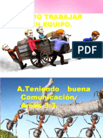 Liderazo y Trabajo en Equipo.