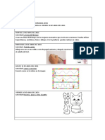 Actividades Del 13 de Abril Al 15 de Abril Del 2021