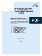 Reporte de La Investigación Cualitativa