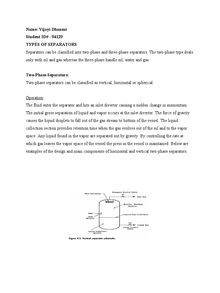 Types of Separators | Download Free PDF | Transparent Materials | Nature