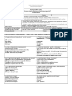 Prueba Plan Lector La Niña Que Riega La Albahaca y El Príncipe Preguntón