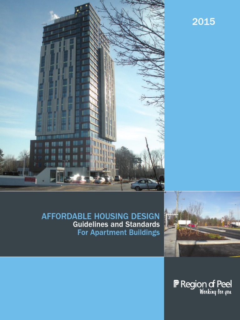 Picture of Affordable Housing Design Guidelines 2015 | PDF | Duct (Flow) | Door