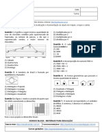 Atividade Sobre - Representação Gráfica, Sistema Monetário, Figuras Bidimensionais, ... (Quarto Ano) - PARA BAIXAR