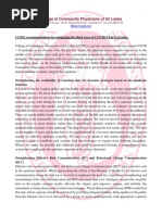 Urgent Request From CCPSL To The MoH SF