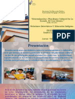 Determinacion y pluralismo cultural en la escuela, el caso Mexico.. (2)