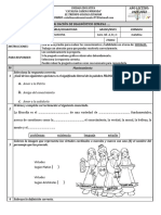 EVALUACION DIAGNOSTICA Filosofia 1ero