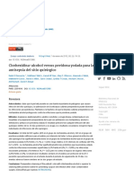 Clorhexidina-Alcohol Versus Povidona-yodo Para La Antisepsia Del Sitio Quirúrgico - PubMed