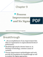 Process Improvement and Six Sigma: Managing For Quality and Performance Excellence, 9E, © 2014 Cengage Publishing