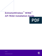 ExtremeWireless WiNG AP-7632i Guide Manual
