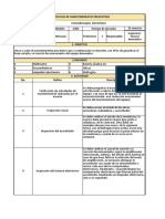 protocolo de mantenimiento