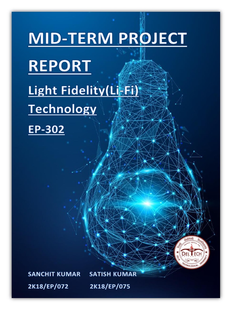 LiFi Project Report | PDF | Orthogonal Frequency Division Multiplexing ...