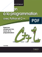 Initiation À La Programmation Avec Python Et C++ - Apprenez Simplement Les ... Par Yves Bailly