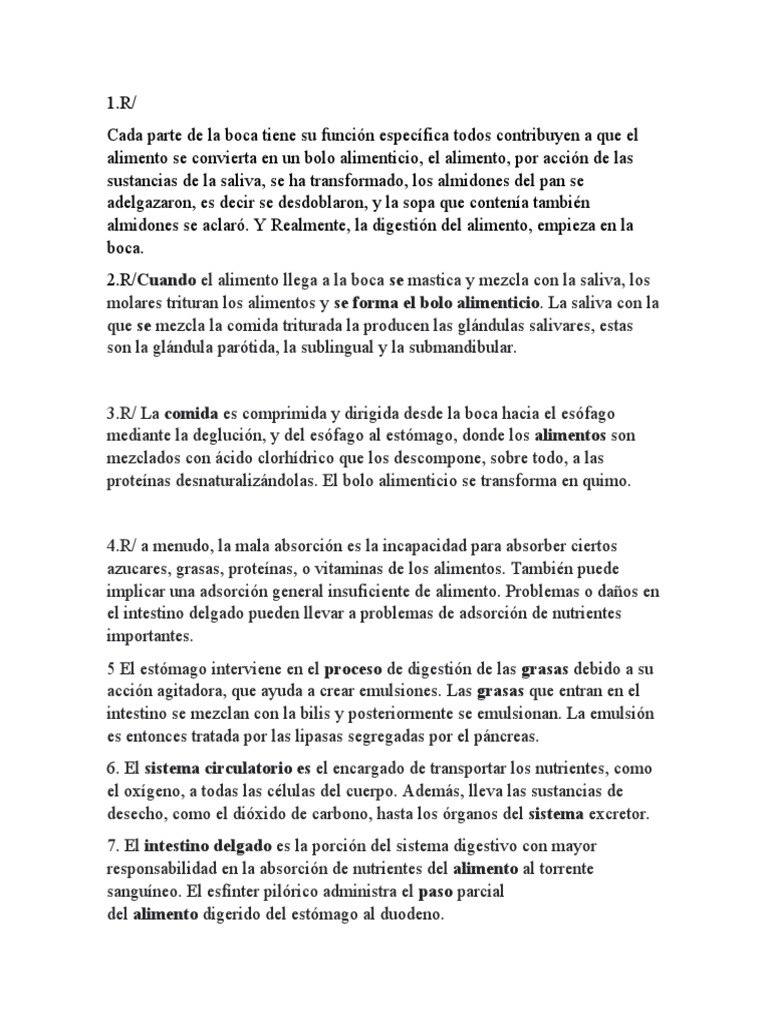 INFORMACION Sistema Digestivo y Lombricultura | PDF | Digestión | Sistema  digestivo humano