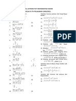 Soal Latihan Pat Matematika Wajib Xi 2021