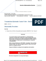 Transmission Hydraulic Control Valve - Disassemble-4