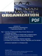 Human Behavior (OB)