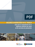 Vigilancia Epidemiologica en El Trabajo