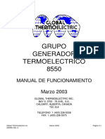 Manual TEG 8550