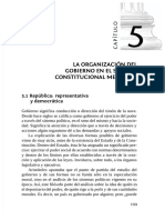 La Organización Del Gobierno en El Sistema Constitucional Mexicano