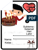 Tema 4 Subtema 2 Selamat Hari Lahir