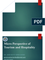 Micro Perspective Tourism Hospitality